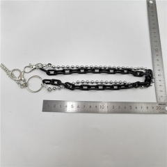 black ABS key chain for 2021