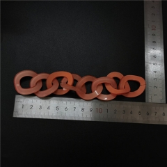 manufacturer wholesale accessories plastic chain acrylic Chain link for Bag handle necklace garment