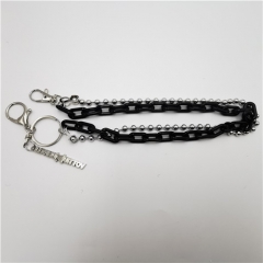 black ABS key chain for 2021