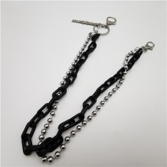 black ABS key chain for 2021