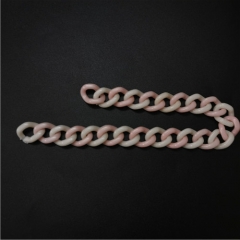 custom pink plastic bag /garment chain