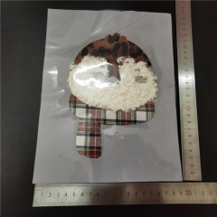 Wholesale high quality custom Christmas decoration 3D heat transfer patches