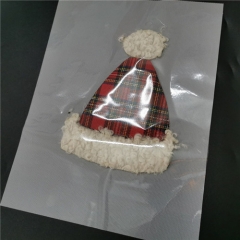 Garment accessories fancy heat transfer 3D Christmas hats decoration patches