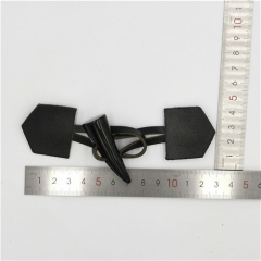 wholesale high quality horn leather toggle for garment