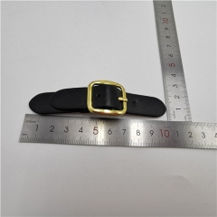 high quality metal pu toggle button for lady's shoes