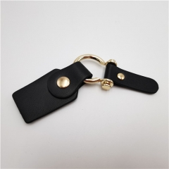 fashion stock pu leather toggle button trims