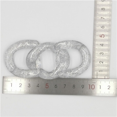 2021 summer fashion clear acrylic chain link for bag and clothing