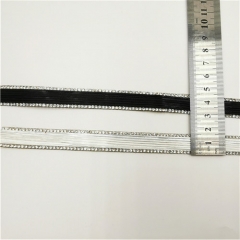 Hot Fix Transfer iron on women clothing rhinestone tape