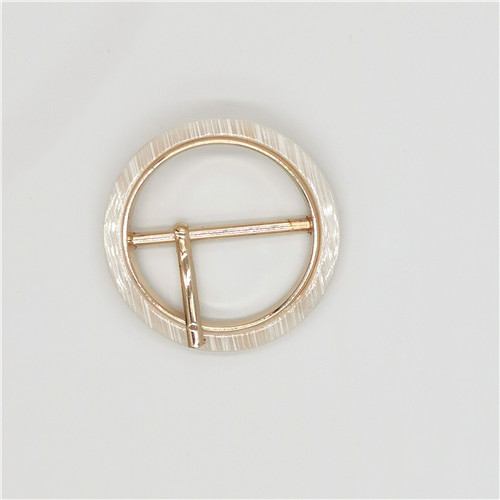 hot sale resin round buckle for clothing，Acrylic women belt buckle