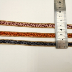 wholesale hot fix new facny leopard chain tapes