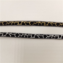 fashion suede leopard hot fix heat transfer tapes for garment