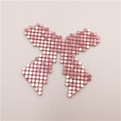 bow tie hot fix heat transfer patch decorate accessories fashion trim