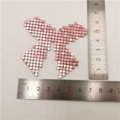 bow tie hot fix heat transfer patch decorate accessories fashion trim