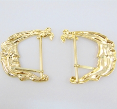 classical gold metal buckle for garment