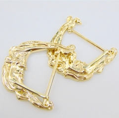 classical gold metal buckle for garment