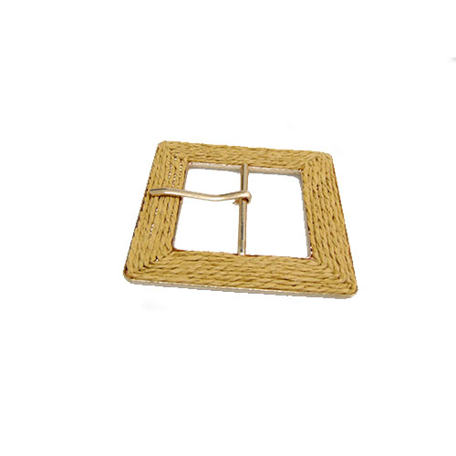 high quality lafite grass metal belt buckle, square metal buckle for dress