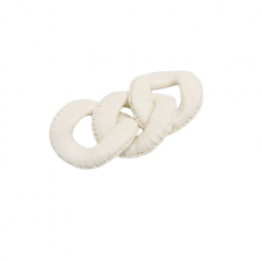 Fashion garment off-white accessory straps adjuster chains for shoes,clothing