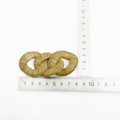 Rattan ring plastic connection buckle, used for cloth, shoes, clothing accessories