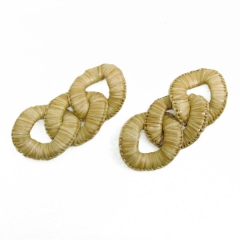 Rattan ring plastic connection buckle, used for cloth, shoes, clothing accessories