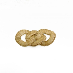 Rattan ring plastic connection buckle, used for cloth, shoes, clothing accessories