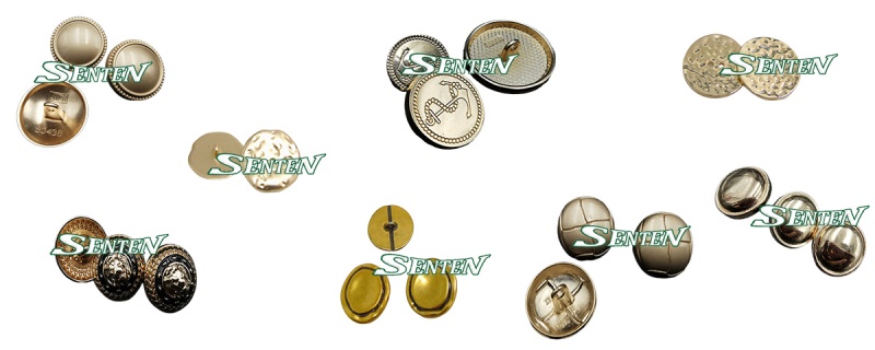 customs alloy button for clothing