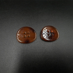 Light coffee color random pattern suit coat buttons