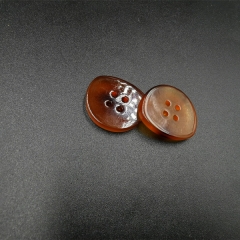 Light coffee color random pattern suit coat buttons