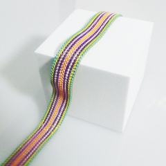 High quality colored bead tape for clothing, bags